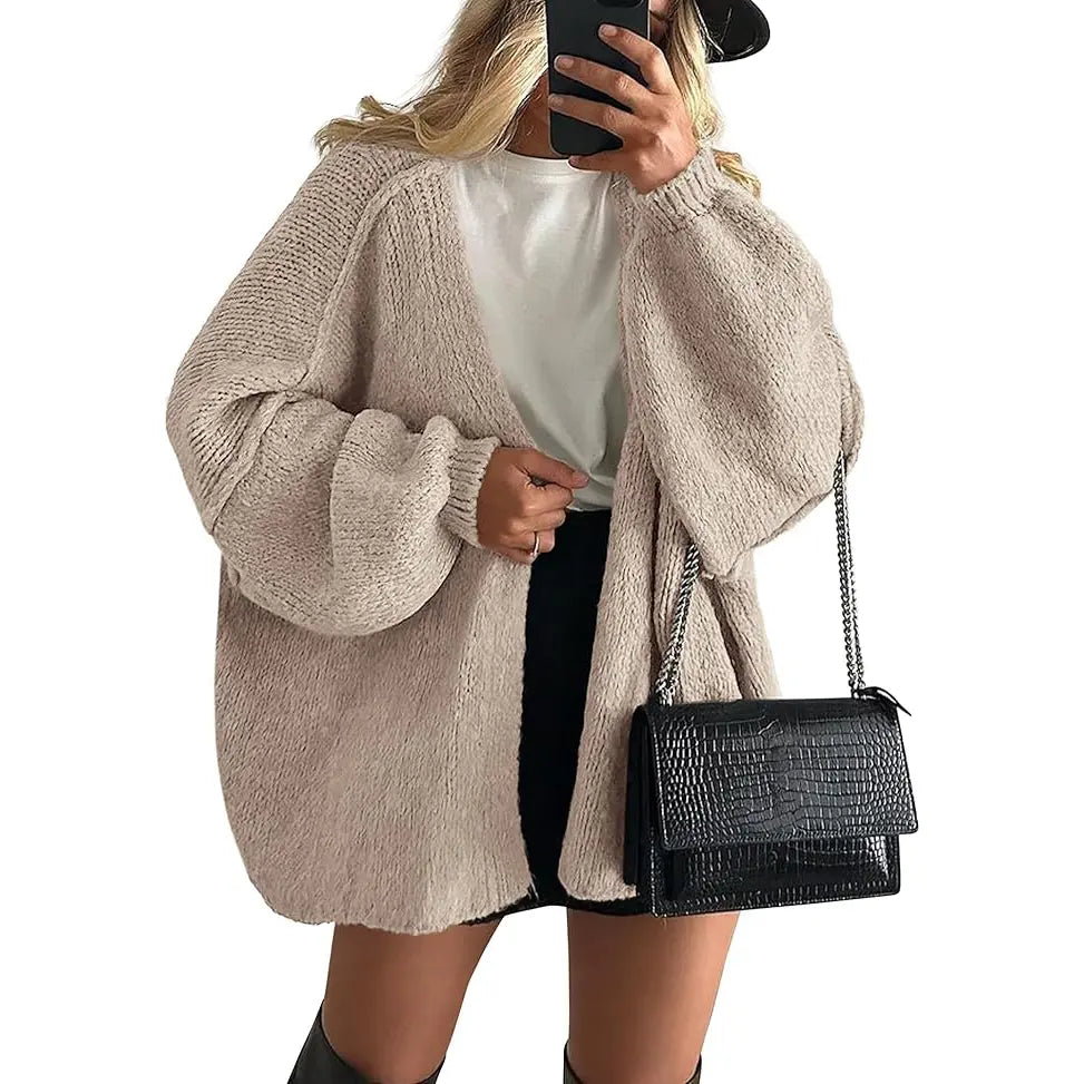 Koftan i gråbeige