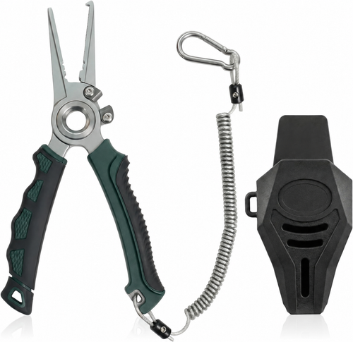 7.5" High‑Strength Rust‑Resistant Fishing Pliers – 100% Saltwater Rustproof